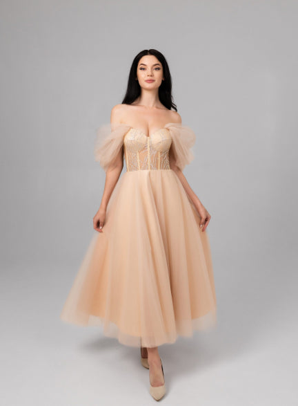 sachin and babi light blue dress Blissful Satin Maxi Dress Orange